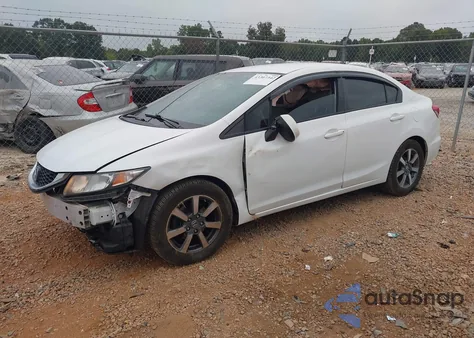 2013 Honda Civic Lx z USA, uszkodzony, nr VIN 2HGFB2F56DH589495
